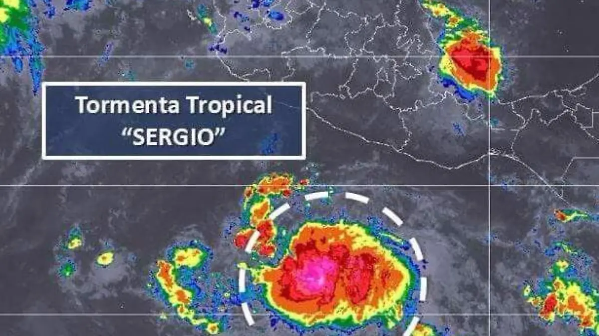 Tormenta Tropical Sergio